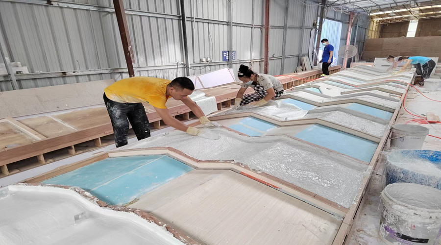 中山完美金鷹廣場采購GRG造型產品 飾紀上品定不負眾望