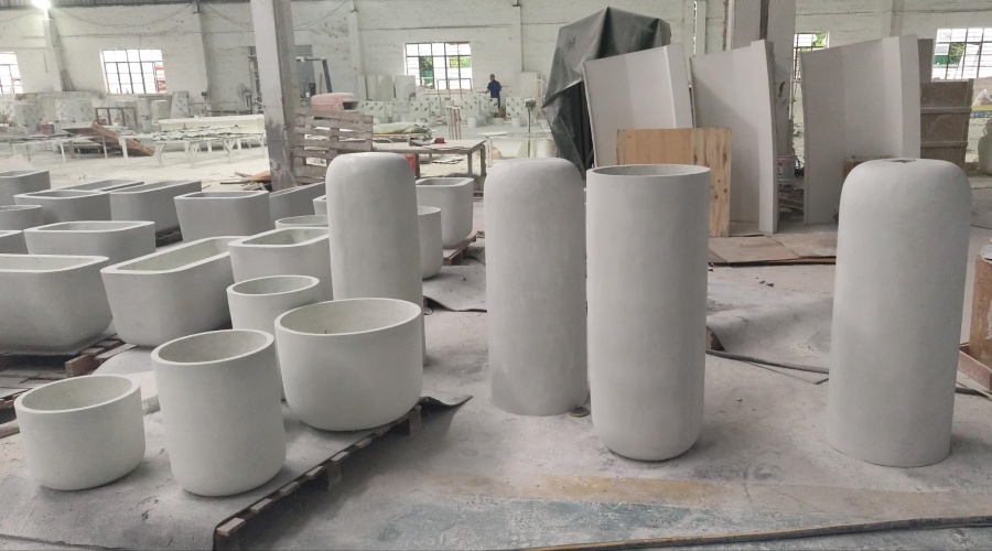 飾紀(jì)上品GRC廠家-北京GRC花缽花箱的工程案例