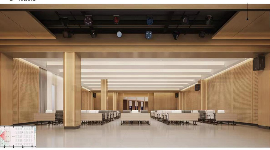 吉林前郭縣陽光村鎮(zhèn)銀行附屬樓VIP客服中心GRG吊頂項目