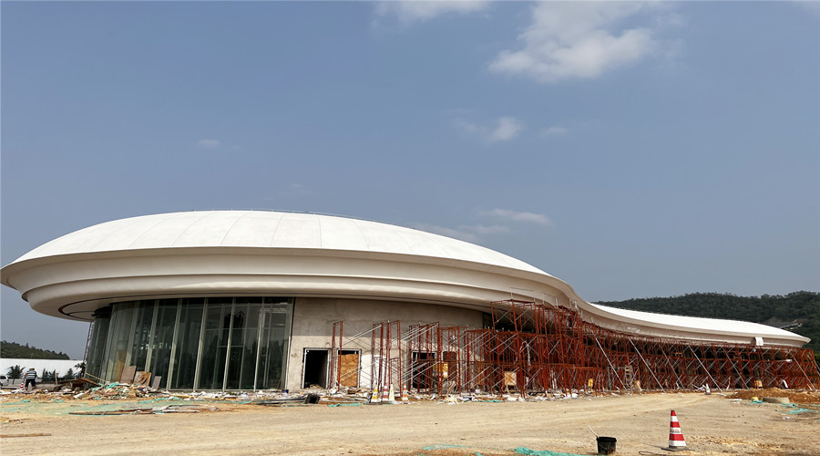 深圳沙田服務區GRC幕墻板項目