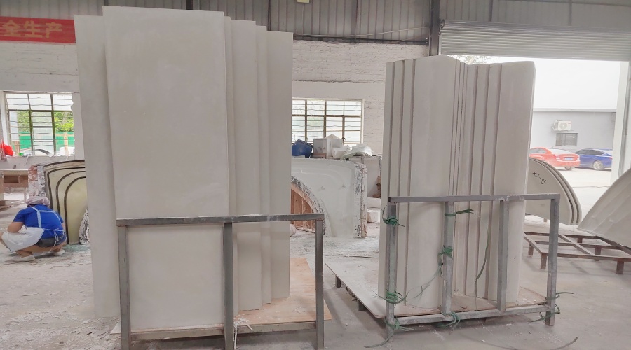 三亞超級地中海售樓部GRG門頭造型 三亞超級地中海售樓部GRG門頭造型