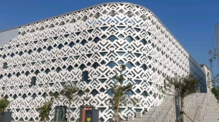 UHPC幕墻板裝飾效果 UHPC幕墻板裝飾效果