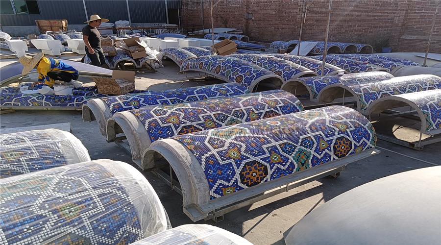 GRC構件馬賽克造型