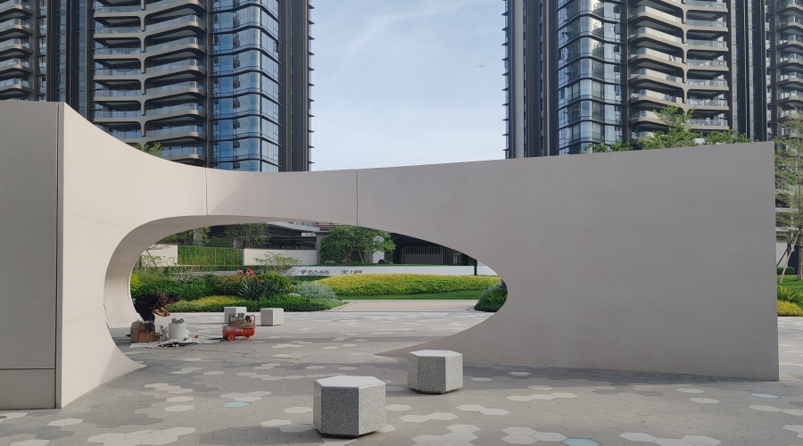 廣州南天名苑UHPC構(gòu)件造型