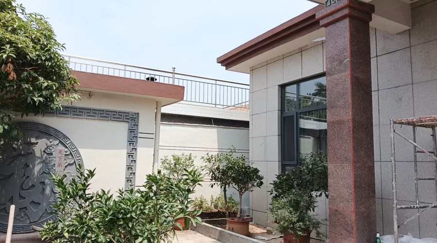 山東私人別墅發(fā)泡陶瓷浮雕造型工程案例