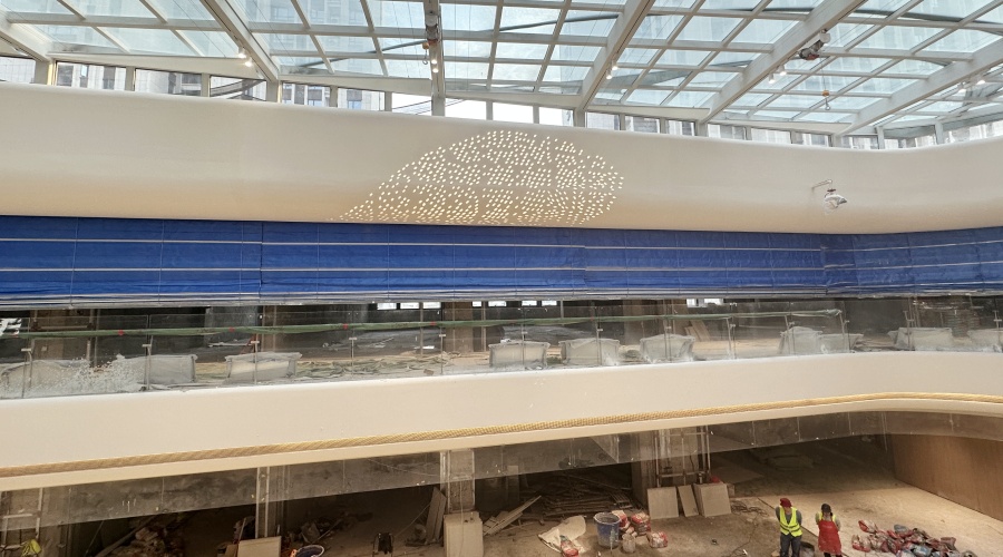 商場(chǎng)GRG透光吊頂